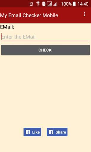 My Email Checker Mobile screenshot 1