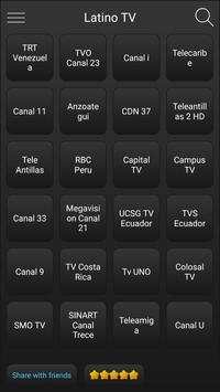 Latino TV - South America TV screenshot 1