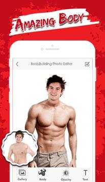 Bodybuilder Photo Editor screenshot 1