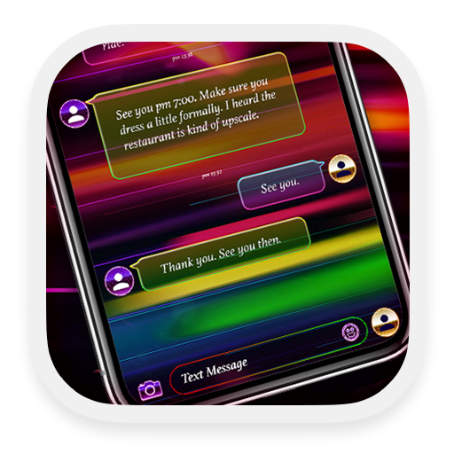 Sparkle Color Sms Theme иконка