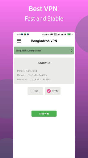 Bangladesh VPN - Secure Proxy screenshot 4