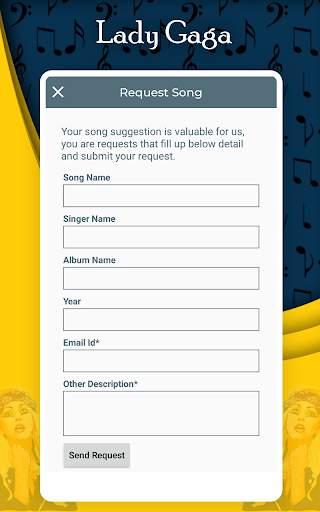Music Player - Lady Gaga All Songs Lyrics screenshot 7