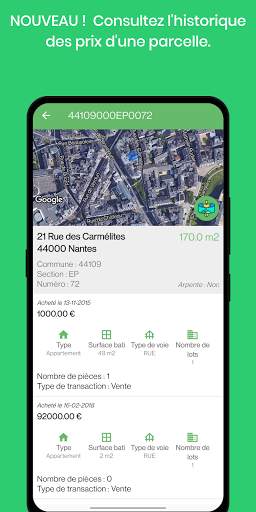 Géo Parcelle  - Recherche de cadastre screenshot 4