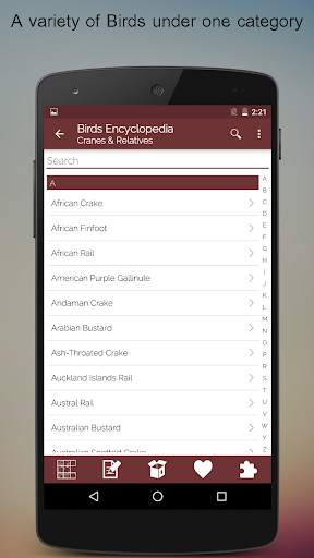 Birds Encyclopedia Offline App screenshot 3