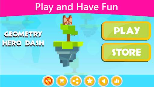 Geometry Hero Dash screenshot 1