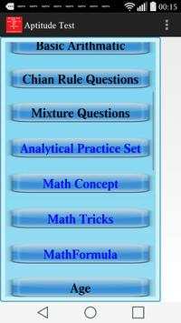 Aptitude Test screenshot 1