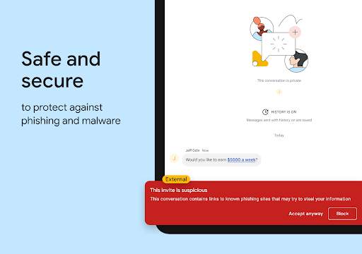 Google Chat screenshot 22