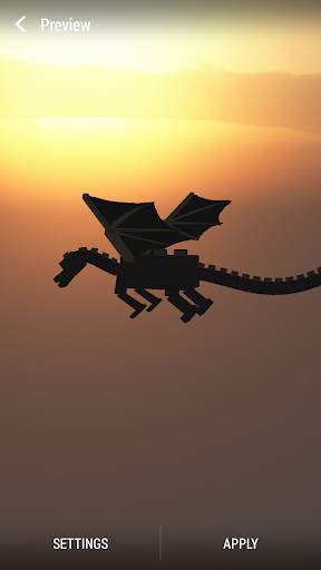 Ender Dragon Live Wallpaper screenshot 2