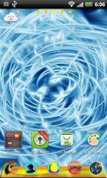GO Launcher EX Theme Fractals screenshot 8