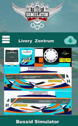 Livery Bussid Zentrum screenshot 4