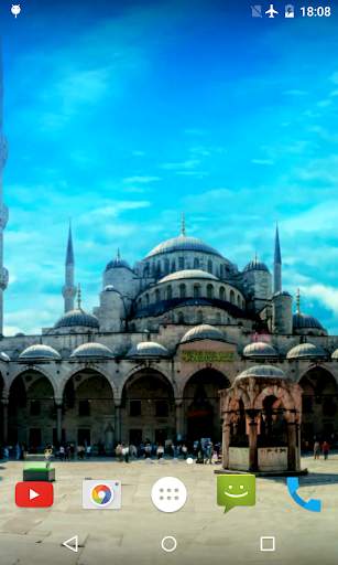 Blue Mosque Video Wallpaper screenshot 4