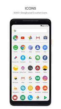 Launcher Theme for Google Pixel 2 screenshot 2