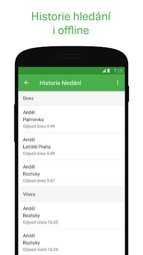 Jízdní řády screenshot 8