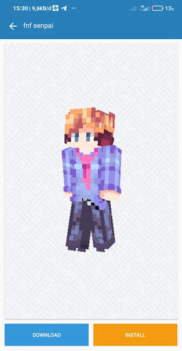 FNF Minecraft Skin PE - Lots Of Skin screenshot 3