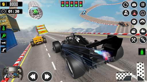 Formula Car Racing: Car Stunt screenshot 4