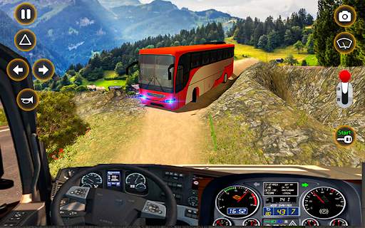 bus driving real coach game 3d screenshot 1