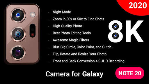 Camera for Note 20 Ultra: Camera For Galaxy Tab S7 screenshot 1