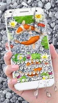 Live Koi Fish Keyboard Theme screenshot 1