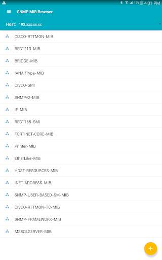 SNMP MIB Browser screenshot 9