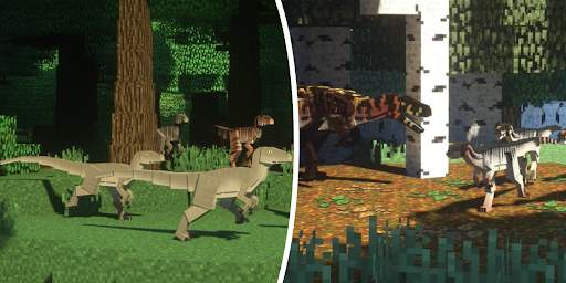 Jurassic Park Map for Minecraft screenshot 1