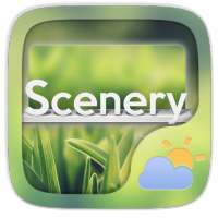 Scenery Weather Widget Theme on 9Apps