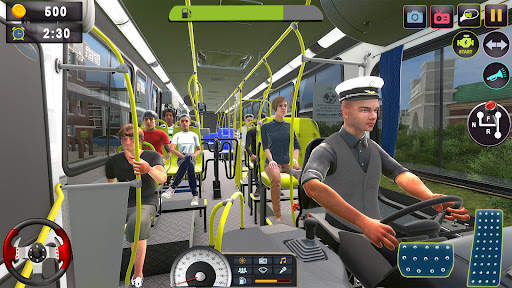 Passenger Bus Driving Games 3D screenshot 7
