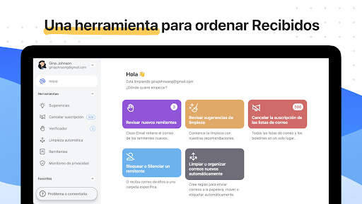 Clean Email - Ordene Recibidos screenshot 9