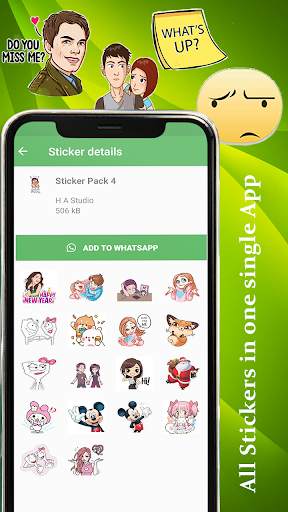 Urdu Stickers For WhatsApp - WAStickerApps screenshot 6
