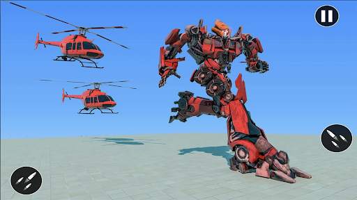 Police Car US War Robot Games screenshot 3