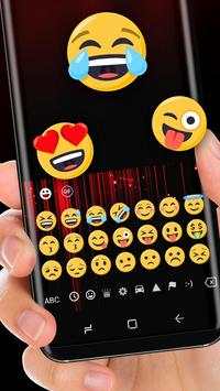 Red Laser Neon Light Keyboard screenshot 2