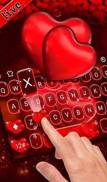 Live Red Romantic Heart Stylish Reading screenshot 2