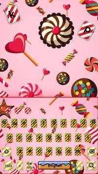 Sweet Candy Keyboard Theme screenshot 4