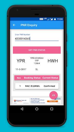 Indian Rail Enquiry screenshot 3