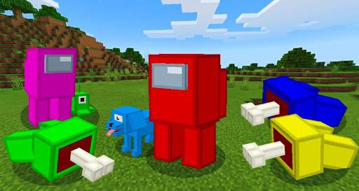 Mod among us Airship Map for Minecraft PE screenshot 2