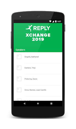 Reply Events screenshot 2