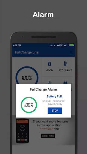 Full Charge Alarm Lite screenshot 3