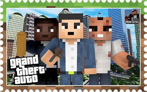 Mod Grand Theft Auto Minecraft screenshot 4