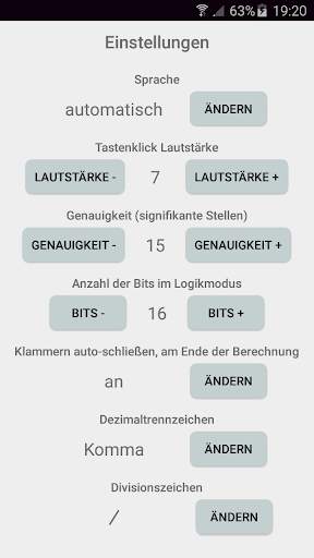 Wissenschaftlicher Rechner screenshot 7