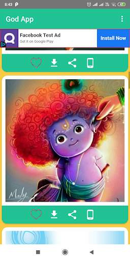 Hindu God App-share,download,set wall,daily Update screenshot 3