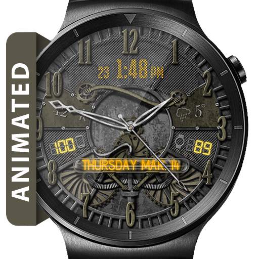 Steam Punk HD Watch Face Widget & Live Wallpaper 5.1.0