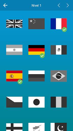 Banderas del mundo y emblemas: Adivina el país screenshot 2