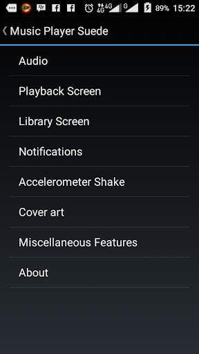 Music Player Suede screenshot 3