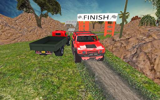 Offroad Transport Truck Driving Simulator  2021 screenshot 8