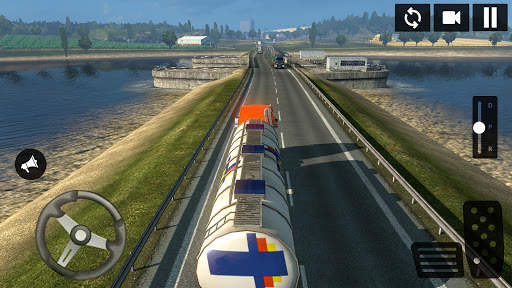 Camión Simulador: Camión T arruga colina Carretera screenshot 2