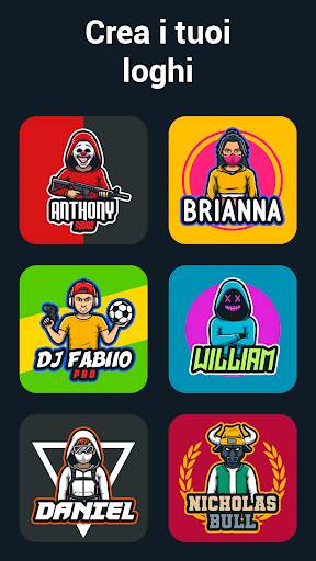 Maskot - Creatore Loghi Gaming screenshot 1
