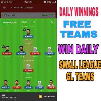 Dream11 teams screenshot 5