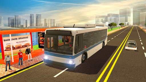 City Driving Coach Bus Simulator 2018 screenshot 2