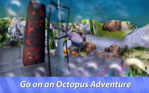 Octopus Underwater Simulator - dive in ocean! screenshot 1