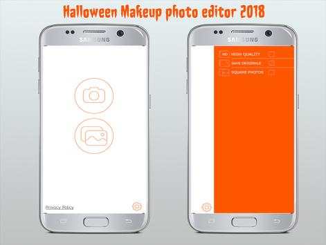 Halloween Makeup Photo Editor 2018 screenshot 2