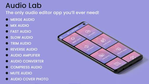 Audio Video Lab : Trim, Reverse, Merge, Music screenshot 2